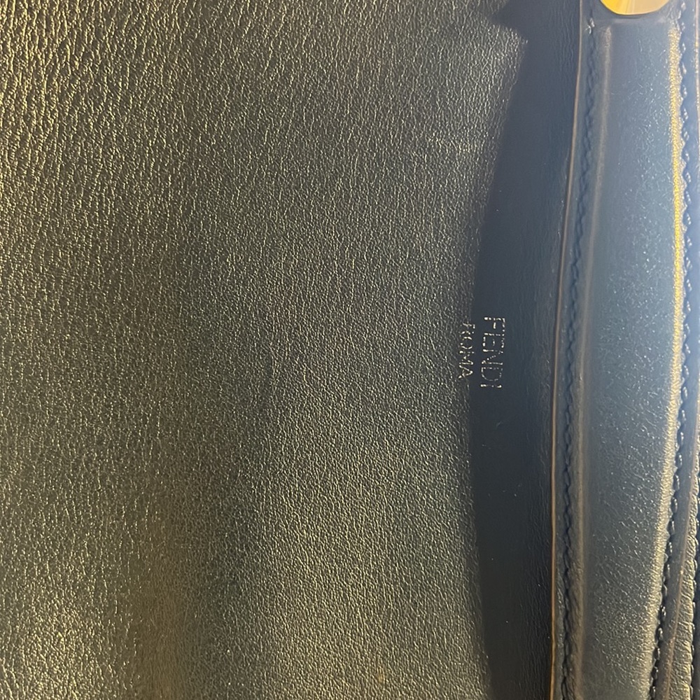 Fendi royal blue strap purse - Picture 2 of 5